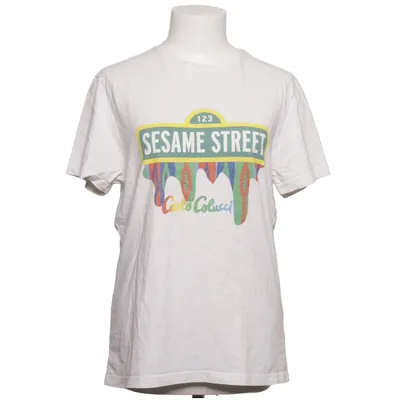 T-shirt (Vit, Flerfärgad) från Sesame Street Bomull