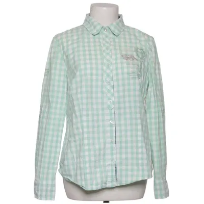 Chemise (Vert, Blanc) de Gerry Weber Edition Coton, Élasthane
