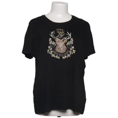T-shirt (Black) from Lauren Ralph Lauren Cotton, Modal