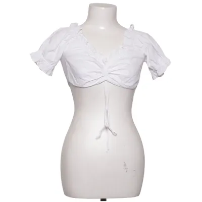 Dirndlblus (Vit) från Alpin Bomull, Polyester