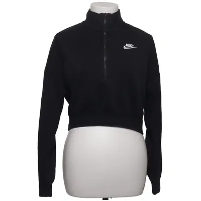 Collegetröja (Svart) från Nike Bomull, Polyester