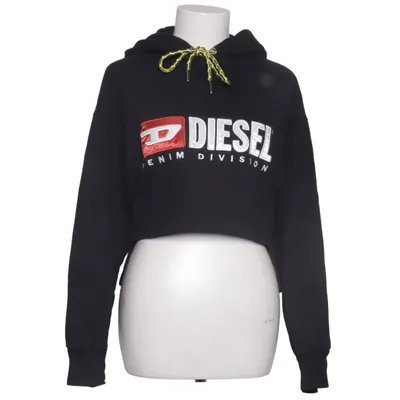 Huvtröja (Svart) från Diesel Bomull