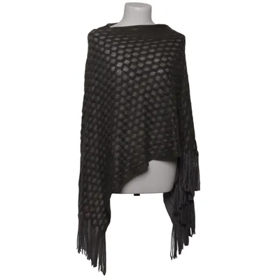 Poncho (Grøn, Grå) fra Rino & Pelle Akryl, Polyester