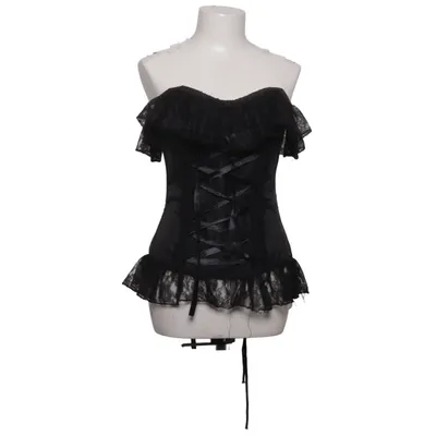 Korset (Sort) fra Burlesk Bomuld, Polyester