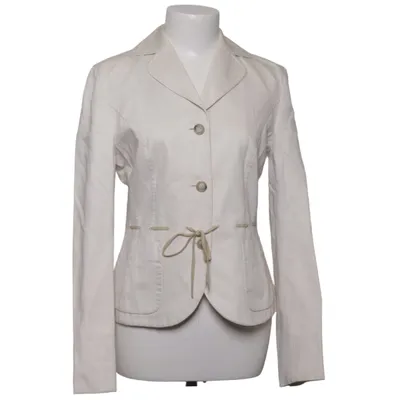 Blazer (Hvid) fra Hugo Boss Bomuld, Cupro