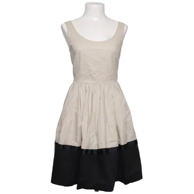 Jurk (Beige, Zwart) van Armani Jeans Katoen, Elastaan, Polyester