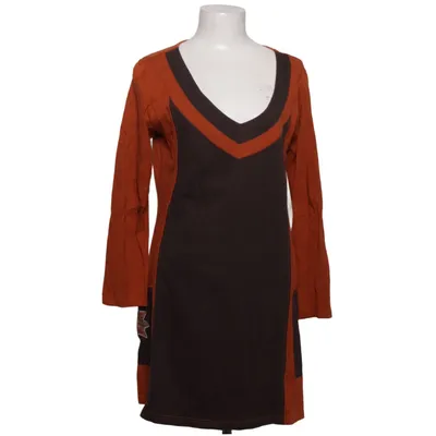 Kleid (Orange, Braun) von Aller Simplement Baumwolle