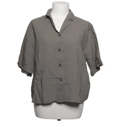 Chemise à manches courtes (Vert) de Uniqlo Coton, Lin, Viscose
