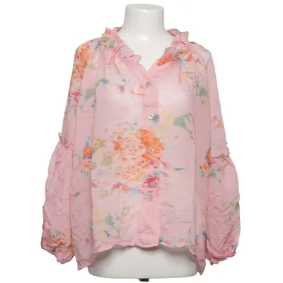 Blouse (Pink, Multicolored) from H Trend Tencel, Viscose