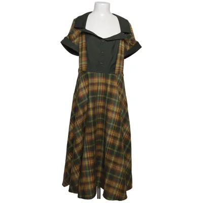 Jurk (Groen, Meerkleurig) van Voodoo Vixen Elastaan, Polyester