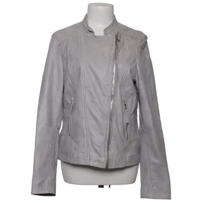 Veste en cuir (Gris) de Ricano Cuir, Polyester