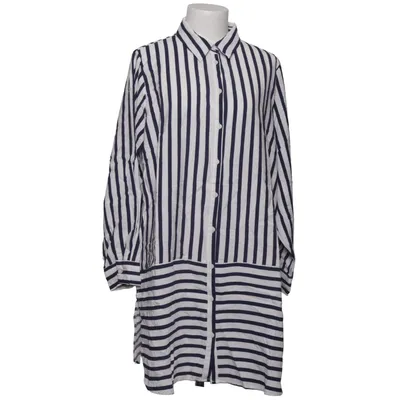 Shirt (Blue, White) from LC Waikiki Polyamide, Viscose