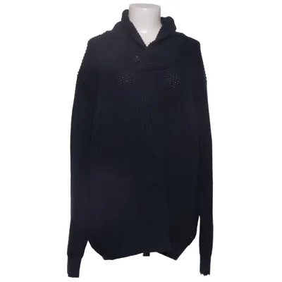 Sweater (Blå) fra Big Fashion Akryl, Bomuld