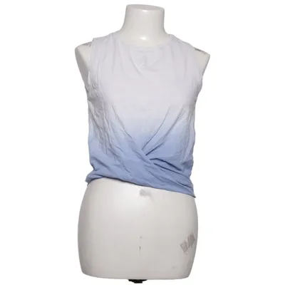 Top (Blue, White) from Hey Honey Cotton, Elastane