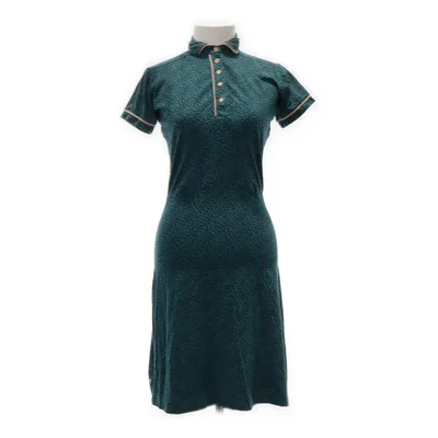 Shirt dress (Green, Black, Multicolored) from 4funkyflavours Cotton, Elastane