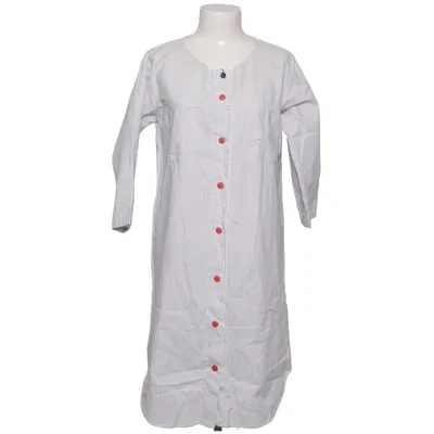 Robe chemise (Bleu, Blanc) de Sensai Coton
