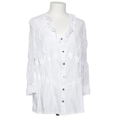 Bluse (Hvid) fra No1 Bomuld, Polyester