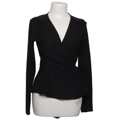 Wrap blouse (Bien Ls Wrap Tee) from Bien Bleu Elastane, Polyester