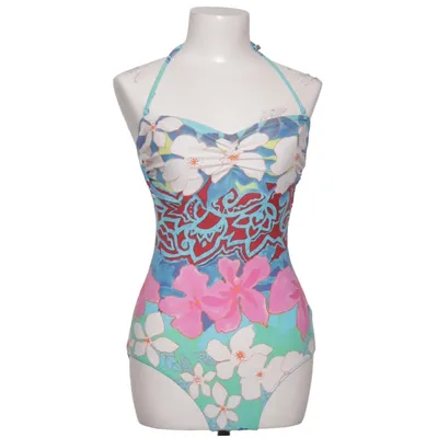 Maillot de bain une pièce (Bleu, Blanc, Multicolore) de Ariella Élasthane, Polyamide