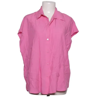 Kortærmet skjorte (Pink) fra Mango Lyocell