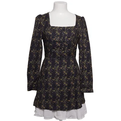 Kjole (Sort, Gul, Flerfarvet) fra Rihoas Polyester