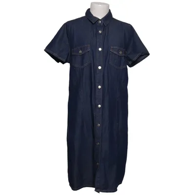 Denim jurk (Blauw) van Cheer Katoen