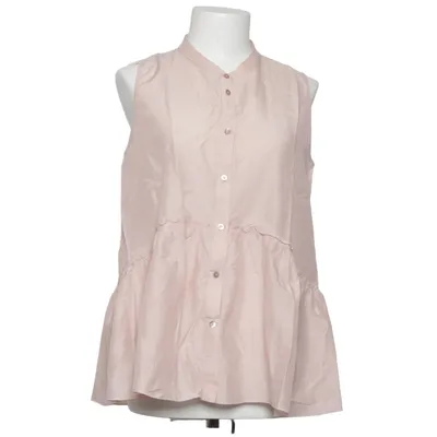 Top (Beige) van Hemisphere Katoen, Zijde