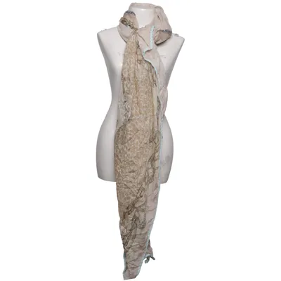 Shawl (Beige, Multicolored) from Plomo o Plata