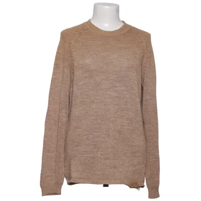Tröja (Brun) från Diesel Tricot & Co. Akryl, Bomull, Skinn