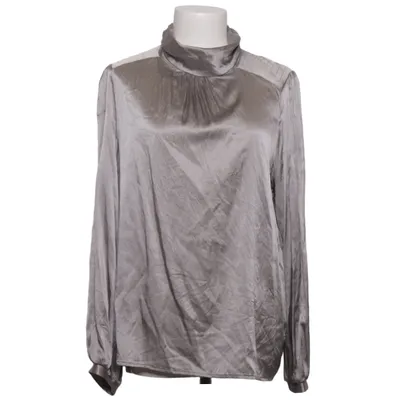 Blouse (Gris) de Blacky Dress Élasthane, Soie