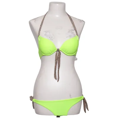 Bikini (Geel, Meerkleurig) van Lady Summer Elastaan, Polyamide