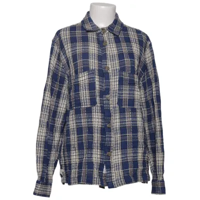 Chemise en flanelle (Bleu, Blanc, Gris) de BDG by Urban Outfitters Coton