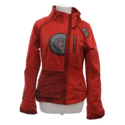 Jacka (Röd, Flerfärgad) från Coline