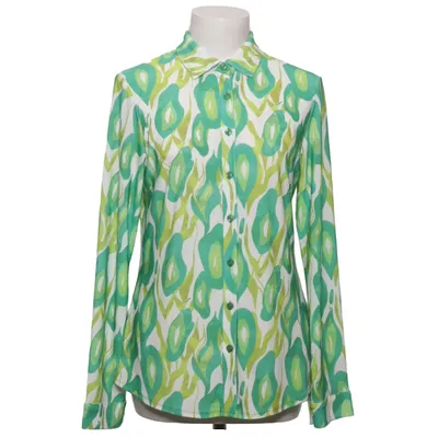 Blus (Grön, Vit, Flerfärgad) från Angelle Milan Elastan, Polyester, Viskos