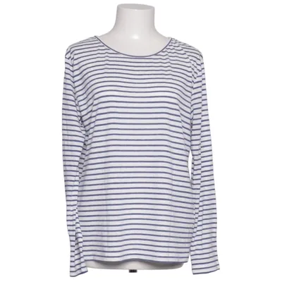 Langarmshirt (Blau, Weiß) von Samsøe & Samsøe Baumwolle, Polyester