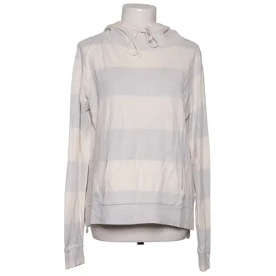 Sweat à capuche (Gris, Blanc) de Juvia Cachemire, Coton, Polyamide