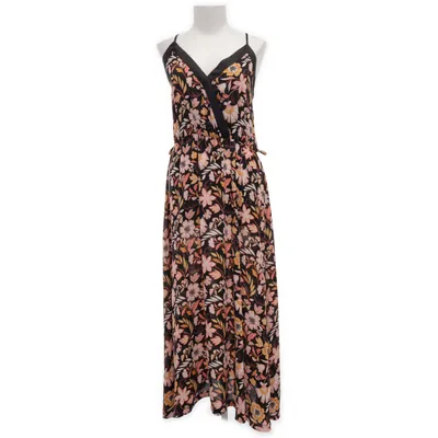 Långklänning (Svart, Flerfärgad) från Etam Polyester