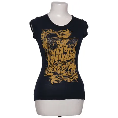 T-shirt (Blauw, Geel) van Miss Sixty Collection Viscose