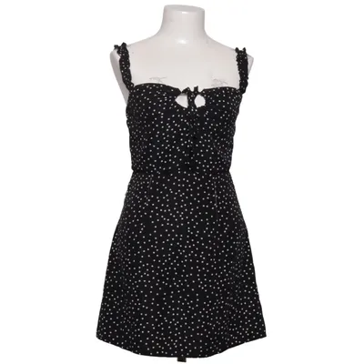 Kjole (Sort, Hvid) fra Polly Polyester