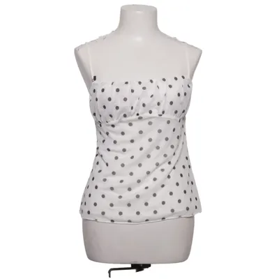 Top (White, Black) from Pull & Bear Elastane, Polyester