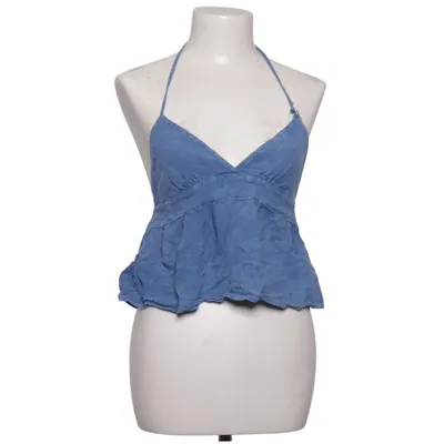Halterneck top (Blå) fra Subdued Linned, Viscose