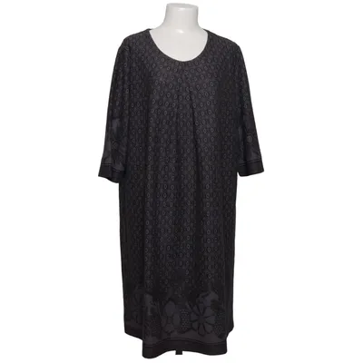 Kjole (Grå) fra Thea Elastan, Polyester, Viscose