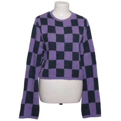 Pull-over (Violet, Noir) de Stockholm (Surfboard) Club Acrylique, Mohair, Polyamide