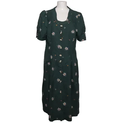 Dirndl (Grön) från Meico Bomull, Linne, Modal