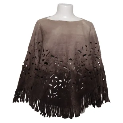 Poncho (Beige, Brun) fra List