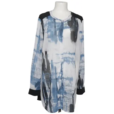 Blus (Blå, Vit, Svart) från Sheego Trend Polyester