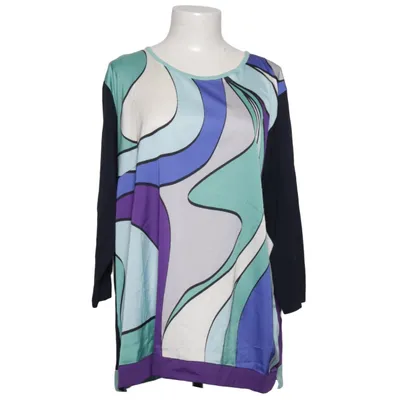 Blouse (Blue, Purple, Multicolored) from Elena Miro Polyamide, Viscose
