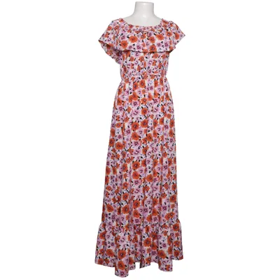 Långklänning (Röd, Rosa, Flerfärgad) från Qed London Elastan, Polyester
