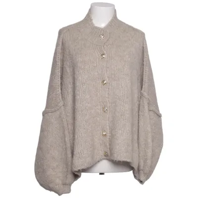 Cardigan (Beige) Akryl, Alpacauld, Polyamid