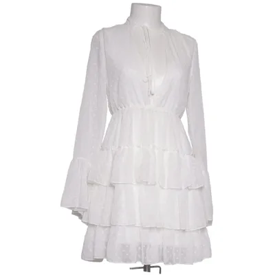 Dress (White) from Boohoo Polyester